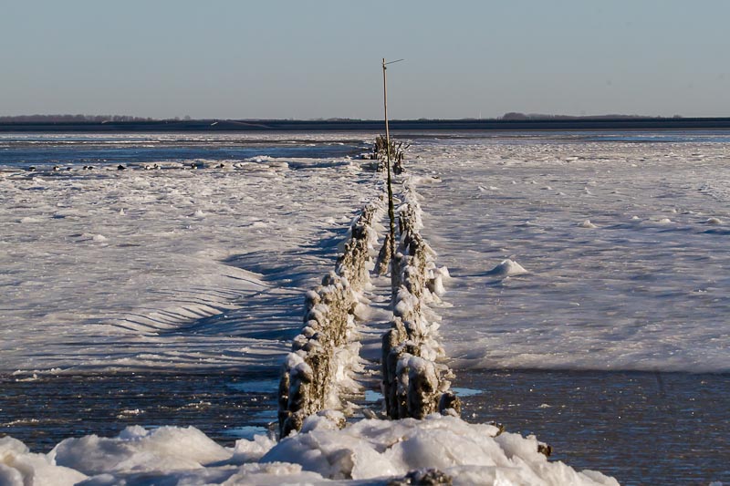 Winters Waddenzee, 9 januari 2024